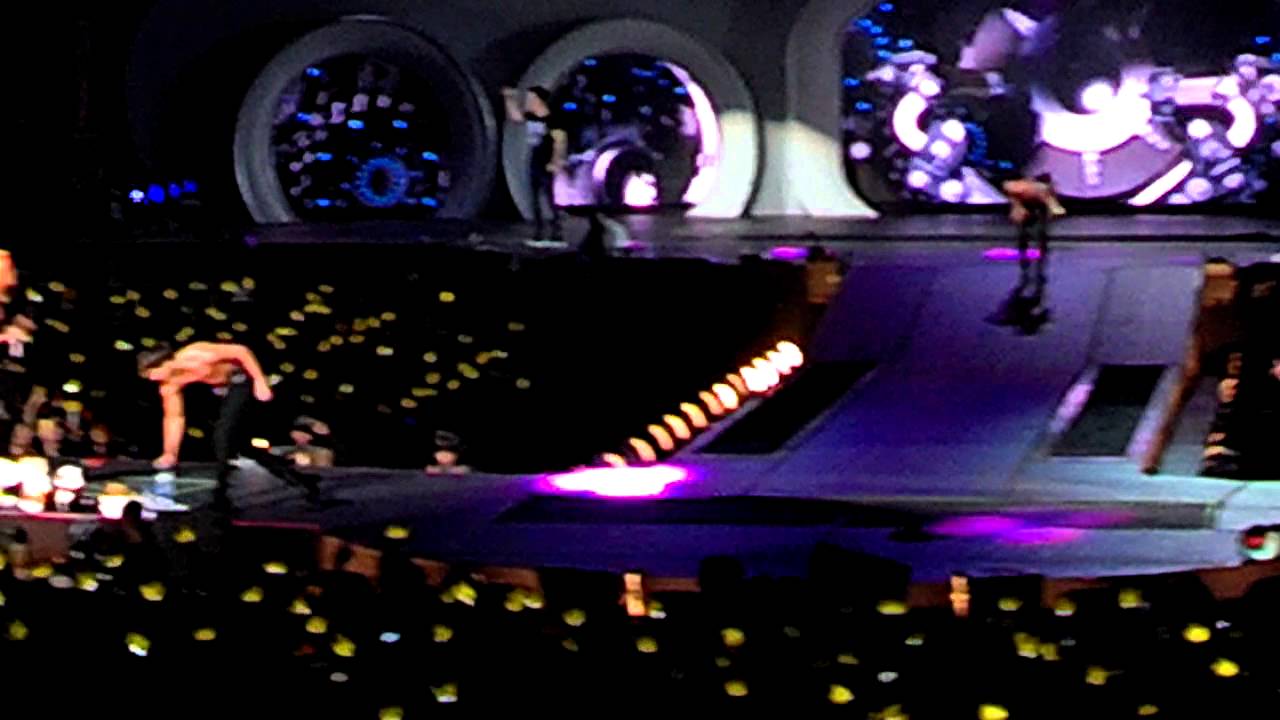 121109 Big Bang Alive Tour NJ Feeling Encore, Daesung Shirtless, TOP Dancing