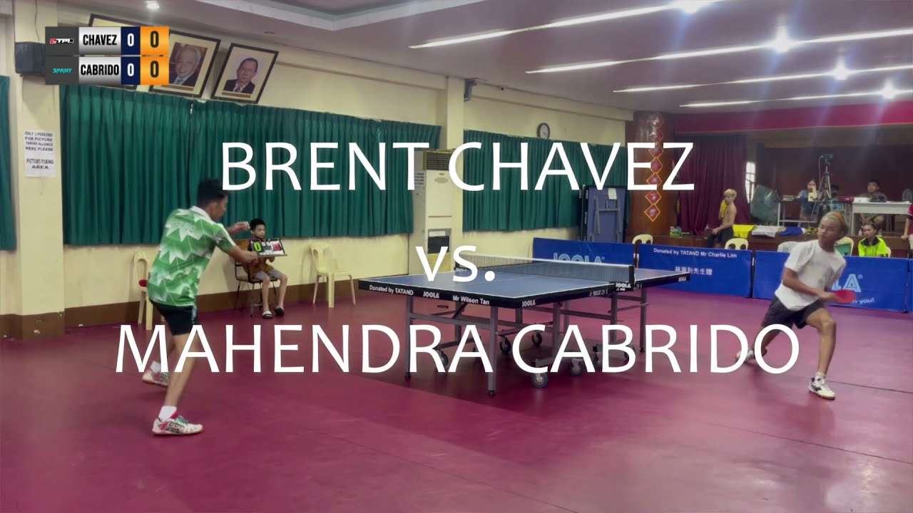 BRENT CHAVEZ vs. MAHENDRA CABRIDO 🇵🇭  🏓