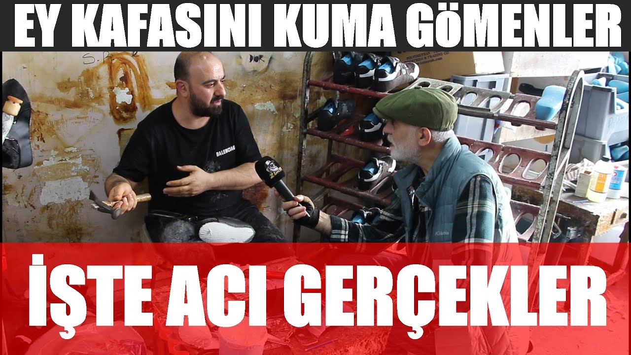 AYAKKABI PİYASASI | ACI GERÇEKLER | '' BİTTİK TÜKENDİK '' #zdayı #sokakröportajları #ayakkabı