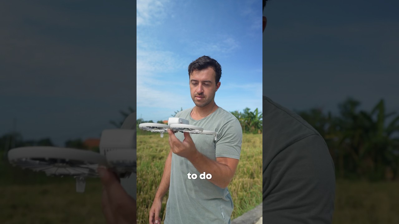 The Best Drone for Travel (DJI Flip)