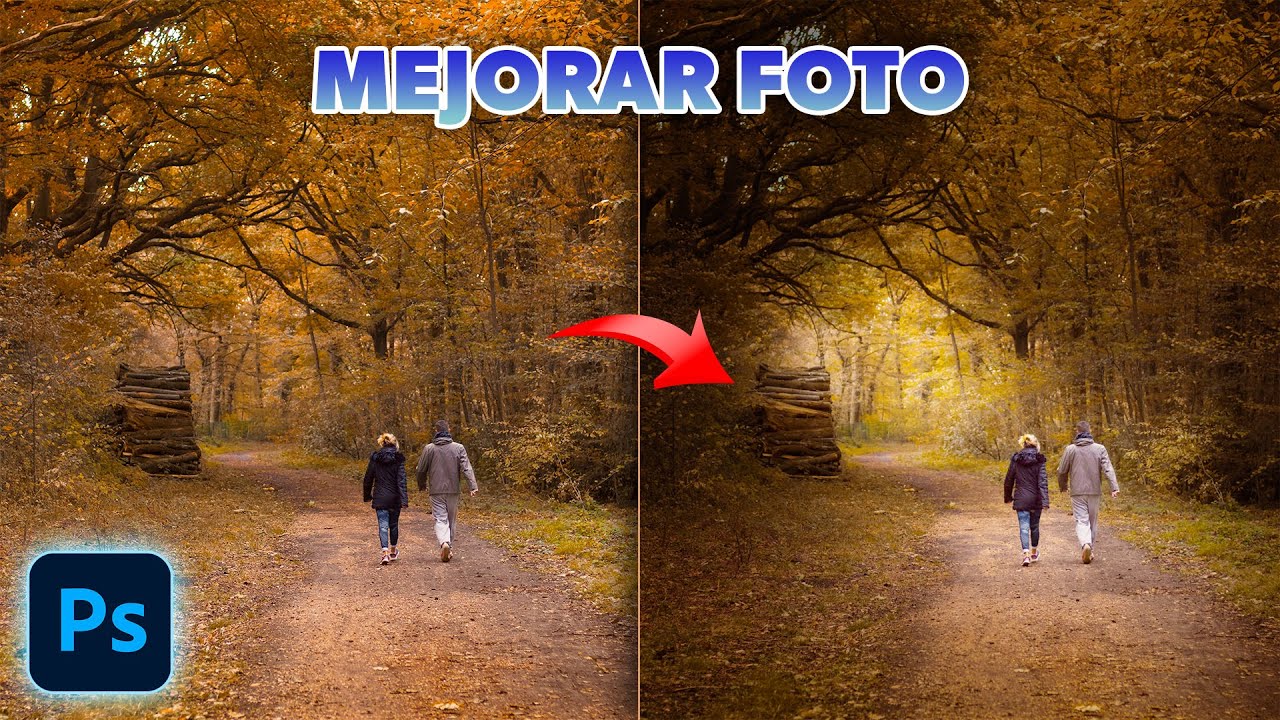 📷 Mejora tus FOTOS con Photoshop en SOLO 2 PASOS ✨ (Muy f&aacute;cil)
