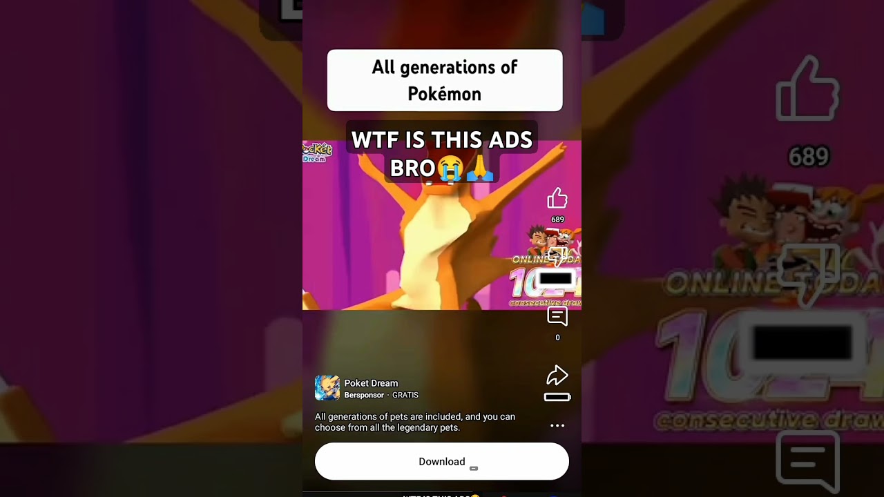 WTF IS THIS POKEMON ADS BRO😭🙏 