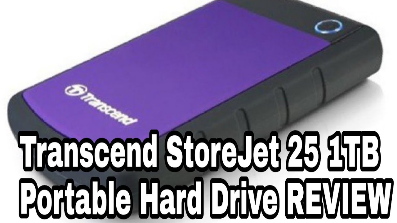 Transcend StoreJet 25 1TB Hard Drive REVIEW/MG Channel