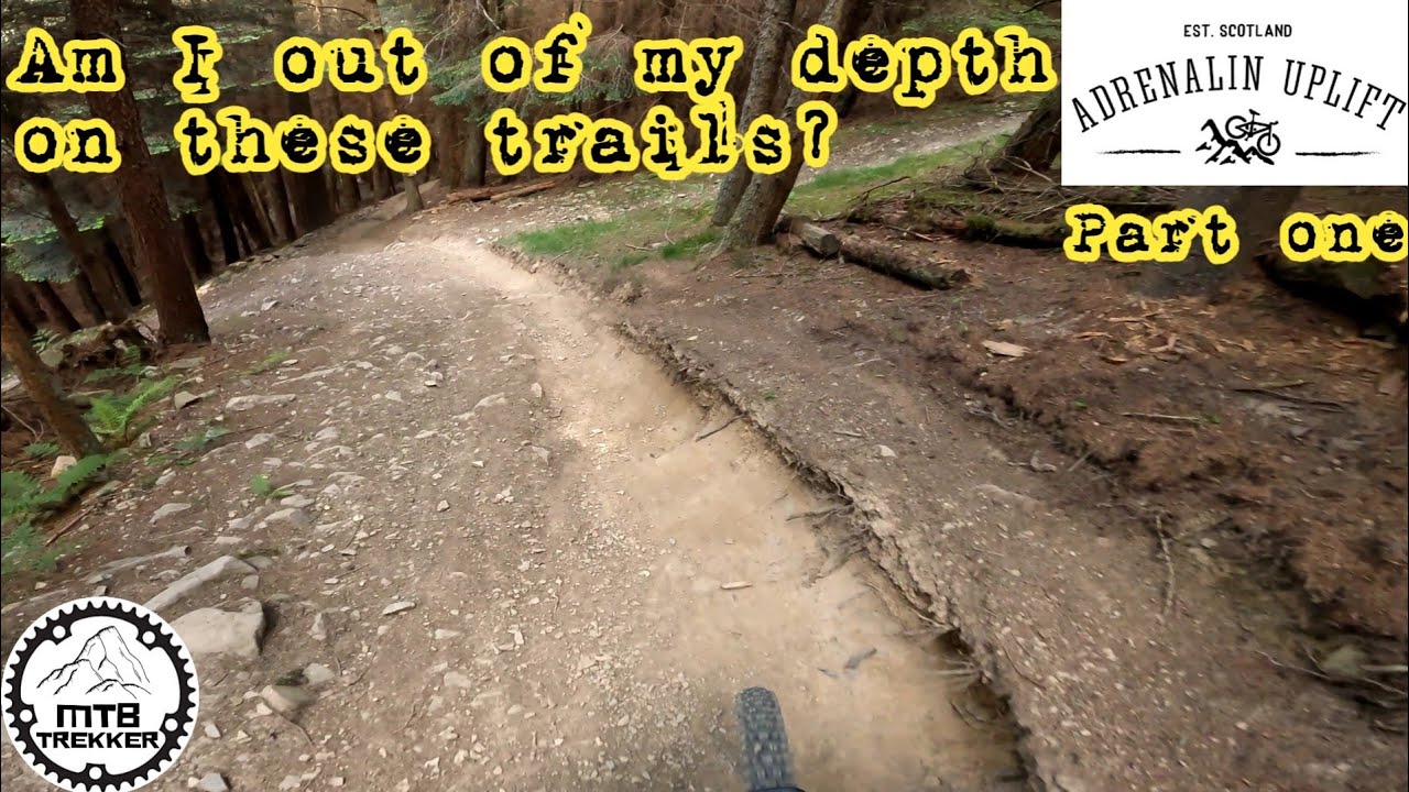 Adrenalin uplift, Innerleithen. Day 2, part 1 | #mtb #tweedvalleymtb #scotlandmtb