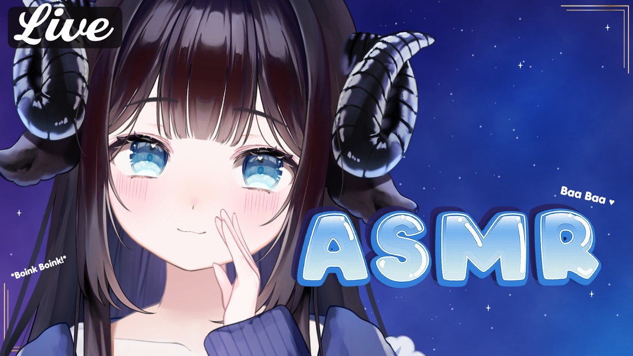 ASMR💙🐏 3Dio Eepy Whispers and Comfy Chats ✨