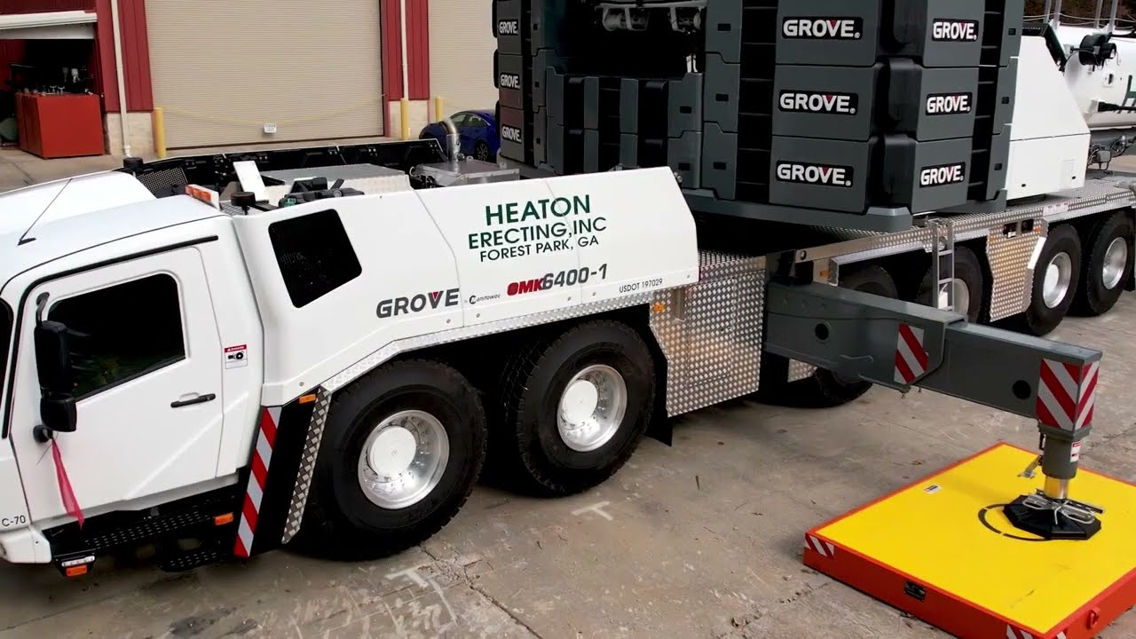 Автокран GROVE GMK6400-1 в Северной Америке