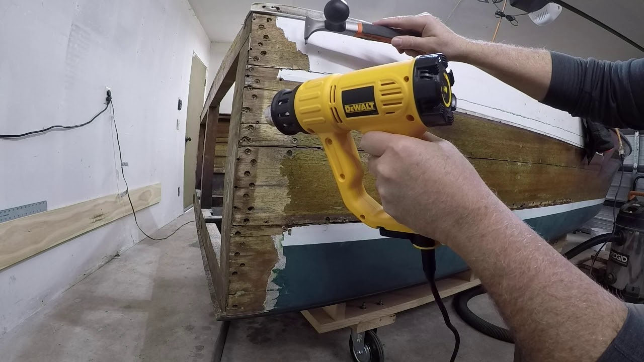 How to Strip Paint, Varnish, and Fiberglass from a Wooden Boat