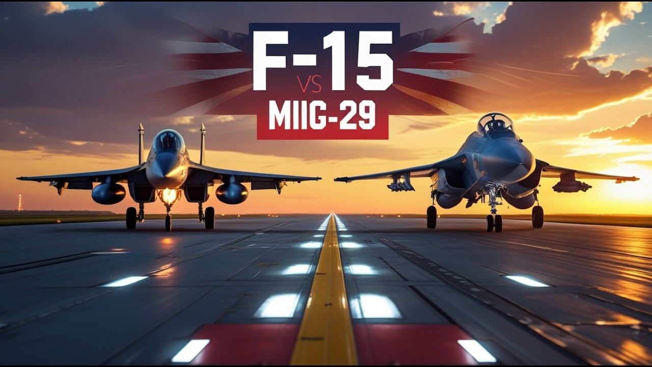 F-15 Eagle против MiG-29 | Легендарная битва истребителей