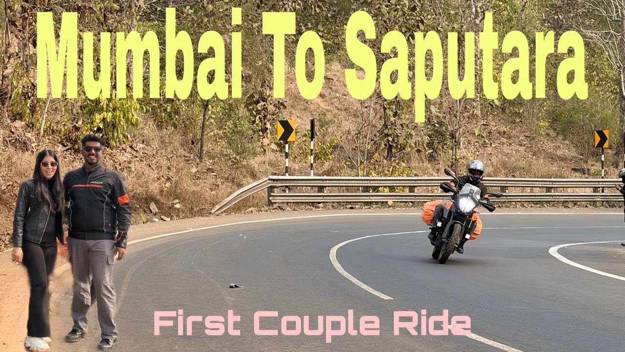 First Couple Ride of 2026 | Mumbai To Saputara Bike Ride via Nashik | Gujrat Hill Station