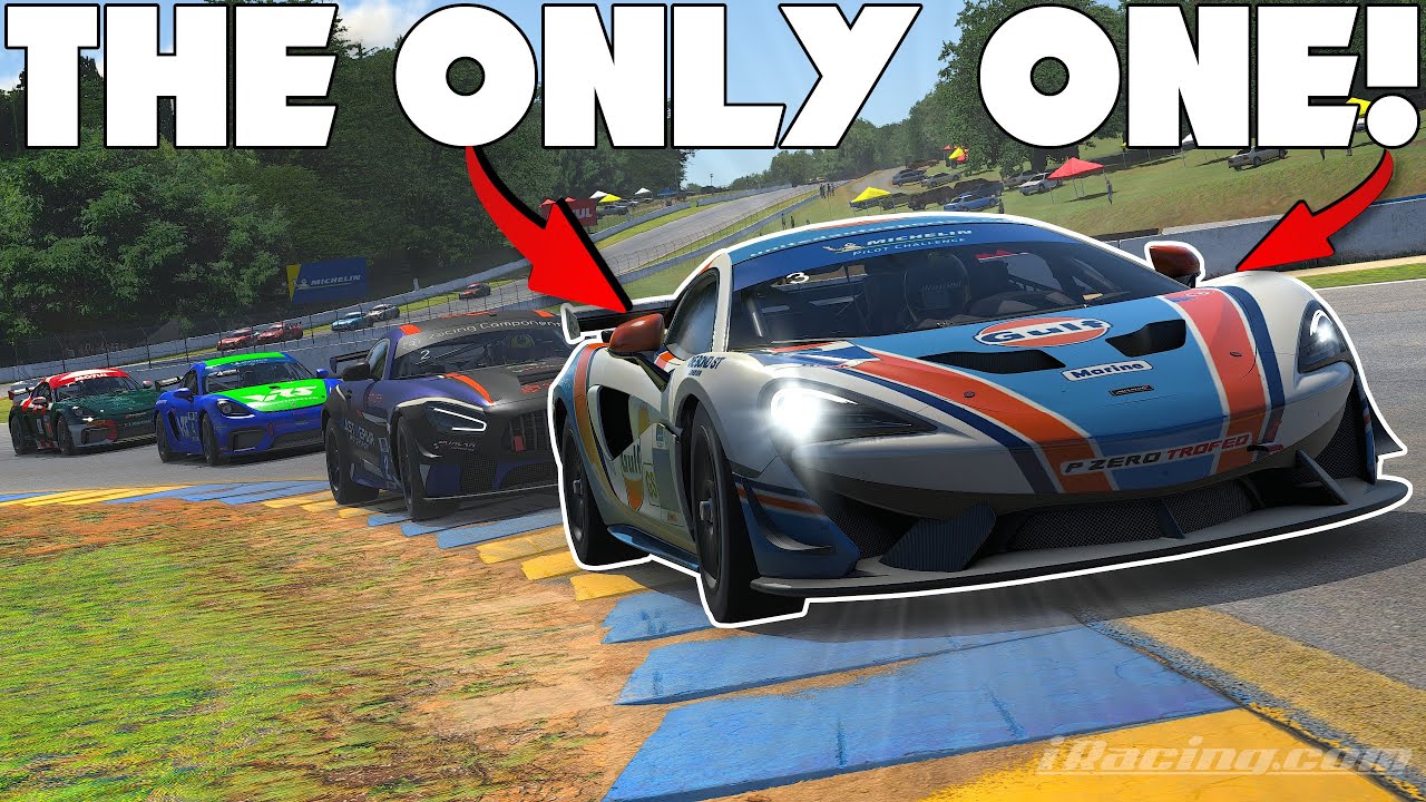 Почему я был единственным McLaren??? | iRacing GT4 отремонтировали на Road Atlanta