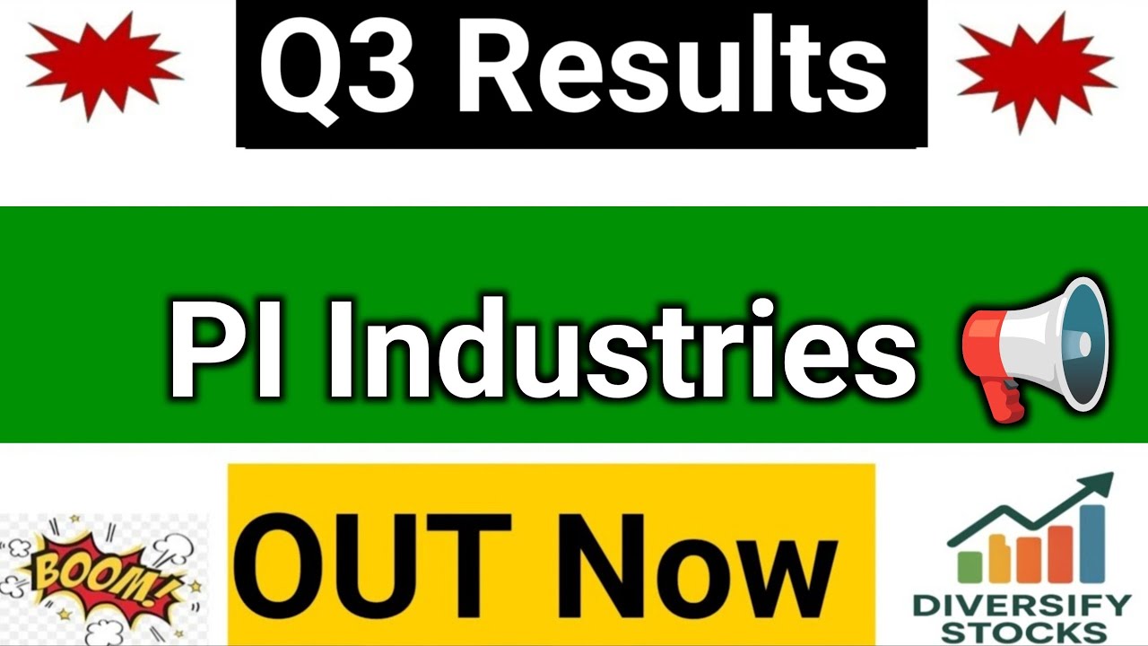 PI Industries Q3 Results 2026 | PI Industries share latest news | PI Industries Dividend 2026