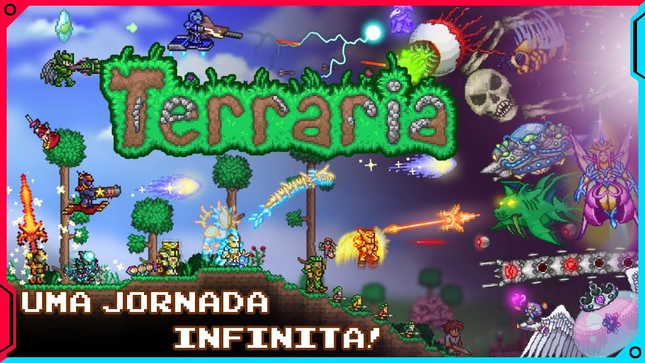 ⛏️JORNADA DE AVENTURA INFINITA!🌳 TERRARIA