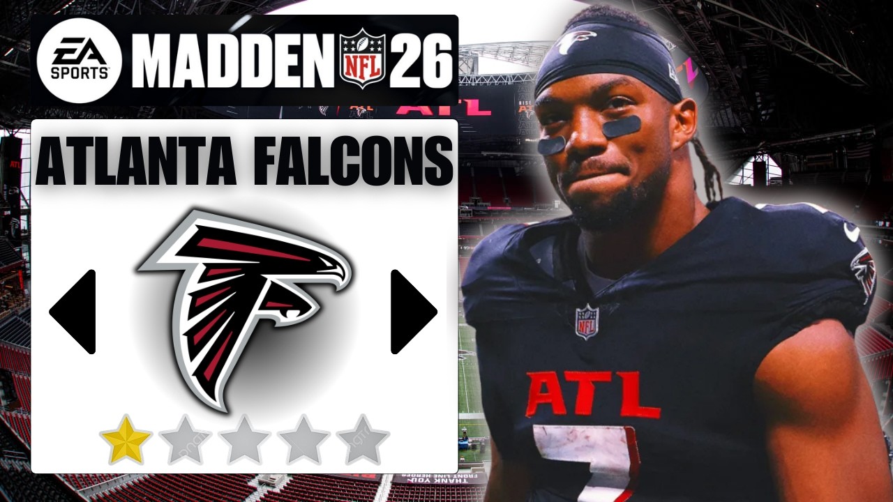 I Rebuilt the Atlanta Falcons Post Disaster on Madden 26!