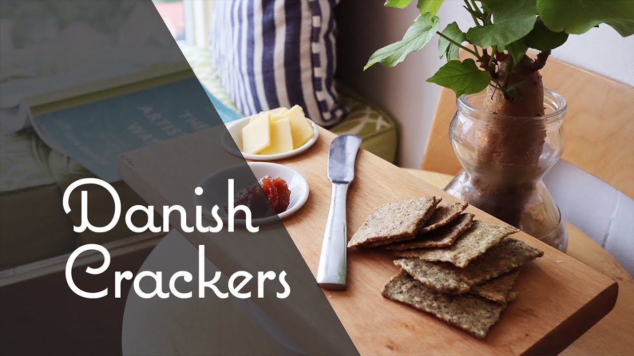 Easiest Homemade Crackers (Danish Crackers)