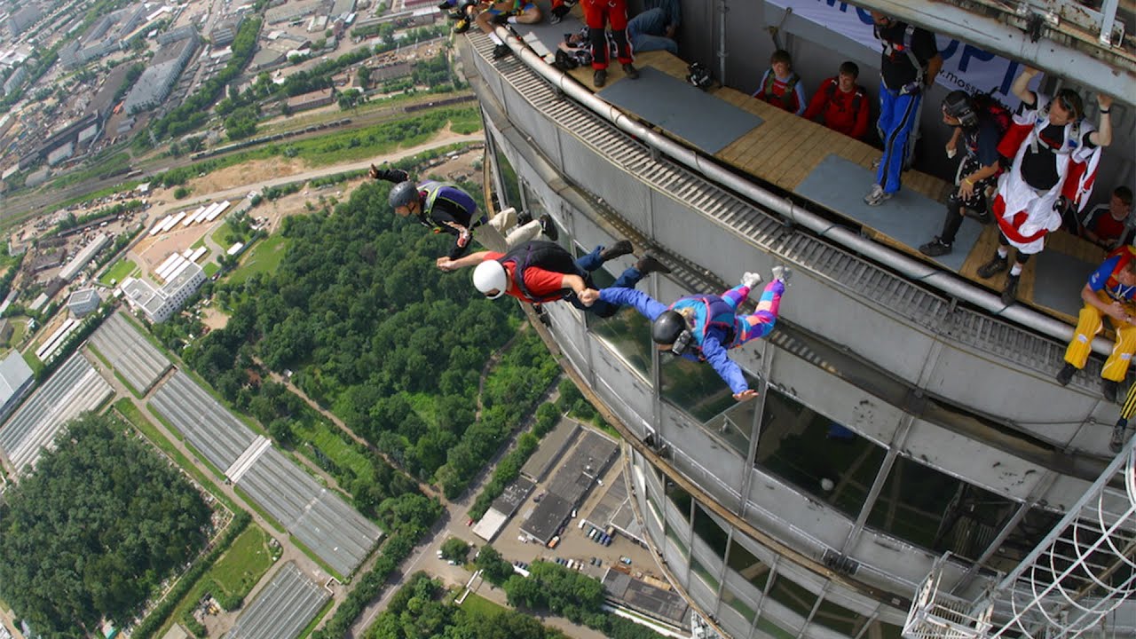Moscow BASE Jump Open Air 2004 - Ostankino Tower