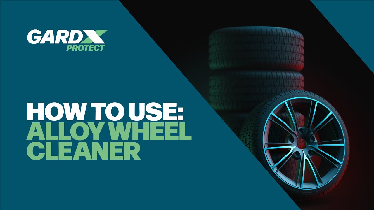 How to Use : GardX Alloy Wheel Cleaner