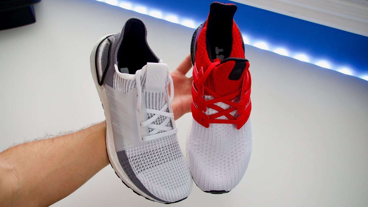 Adidas UltraBOOST 4.0 vs  UltraBOOST 19