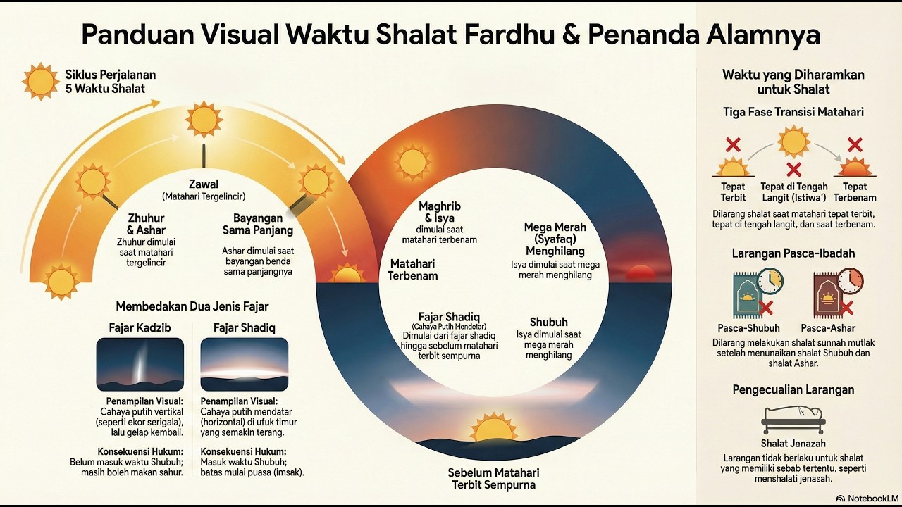 Jam Alami  Waktu Salat Islam