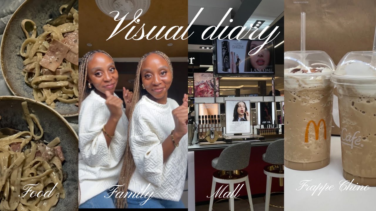 EMBRACING THE VISUAL DIARY:family events +shopping+Running errands