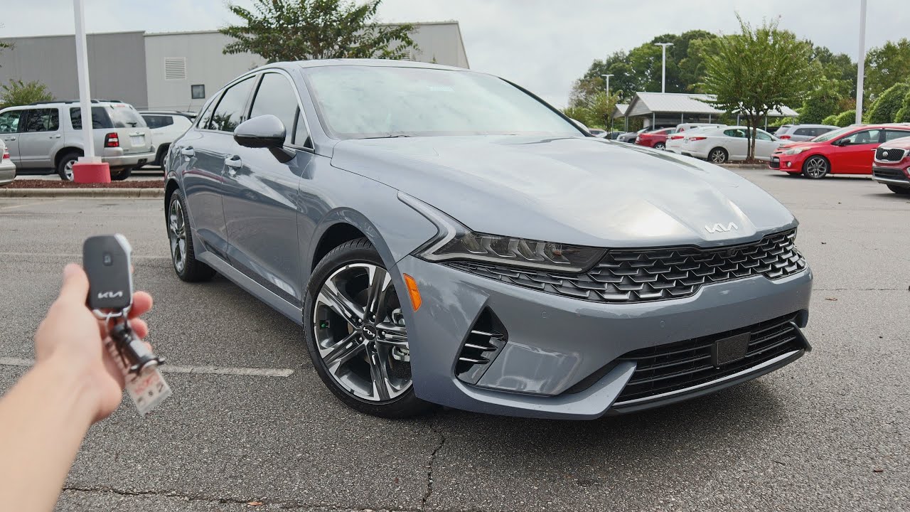 2022 KIA K5 EX Premium: Start Up, Walkaround, POV, Test Drive and Review