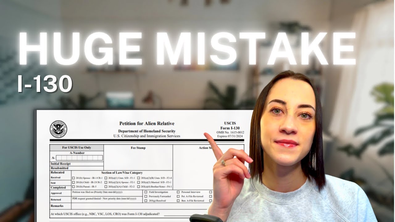 The most important question on I-130 | Form I-130 Guide