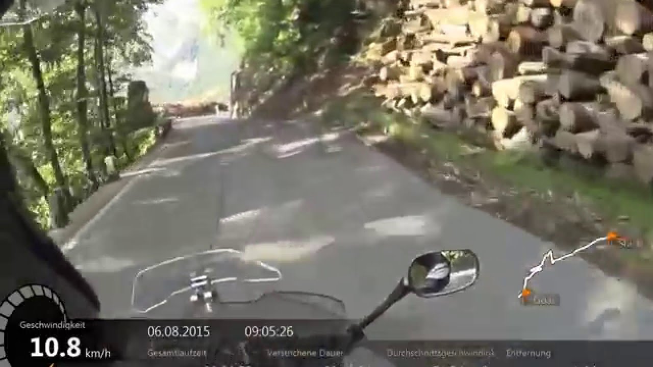 Klöntal - Pragelpass 2015, ride by BMW F800 ST