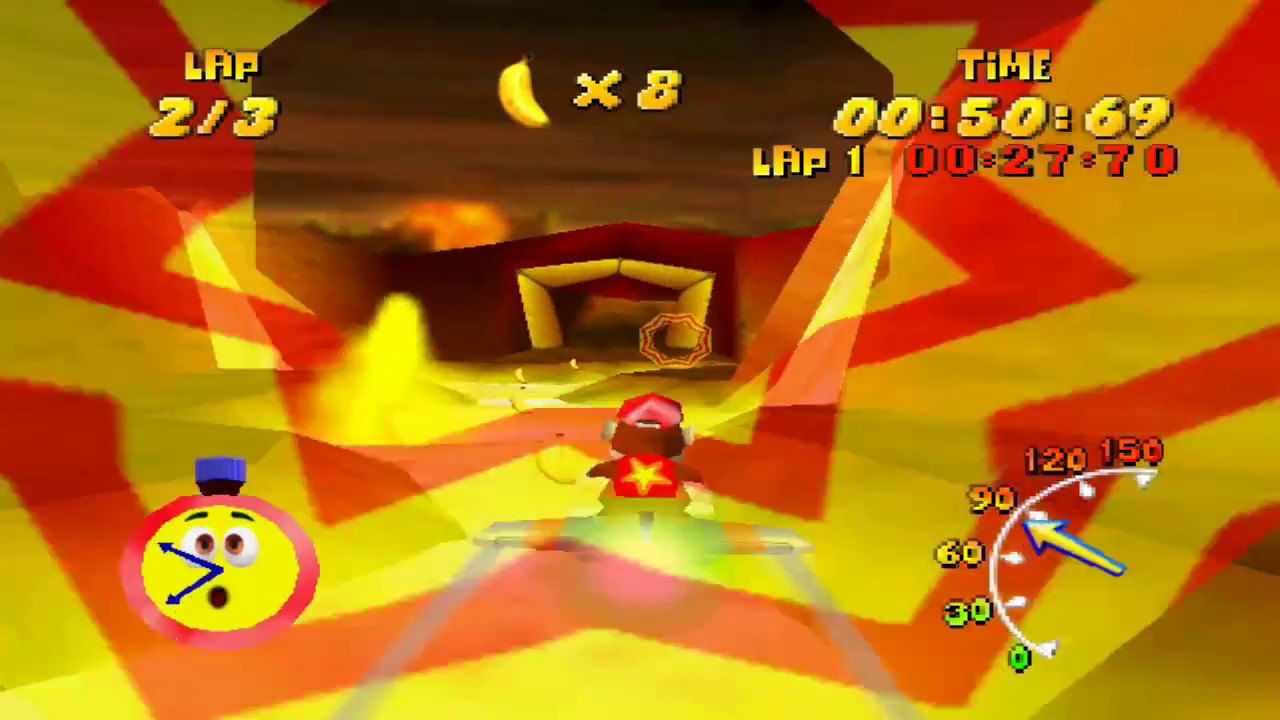 Diddy Kong Racing - Unlock Drumstick and T.T.
