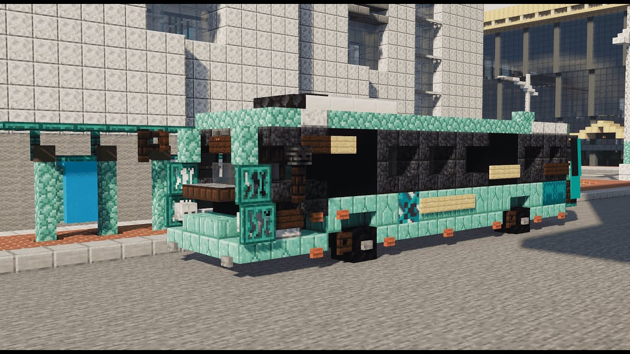 【Minecraft】BYD CK6120LGEV1 Bus Tutorial (1.5:1)