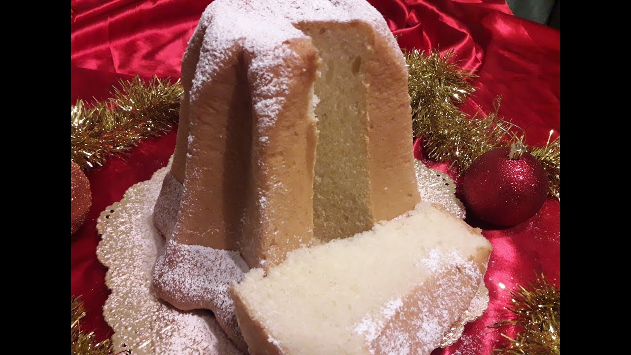PANDORO SENZA SFOGLIATURA CON LIEVITO MADRE
