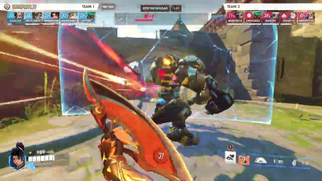 Learning Emre\Anran by GEMINIQUEEN — Overwatch Replay HB7Y6X