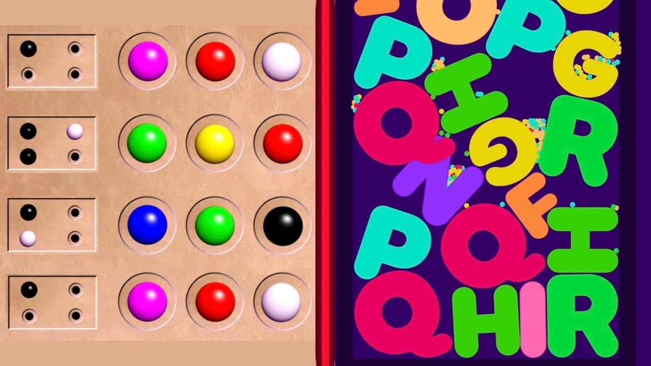 Guess the Code “Mastermind” 🟠🔴🟣🔵🟢🟡 VS 🔤 I Like ABC Words – Puzzle Gameplay 🎮