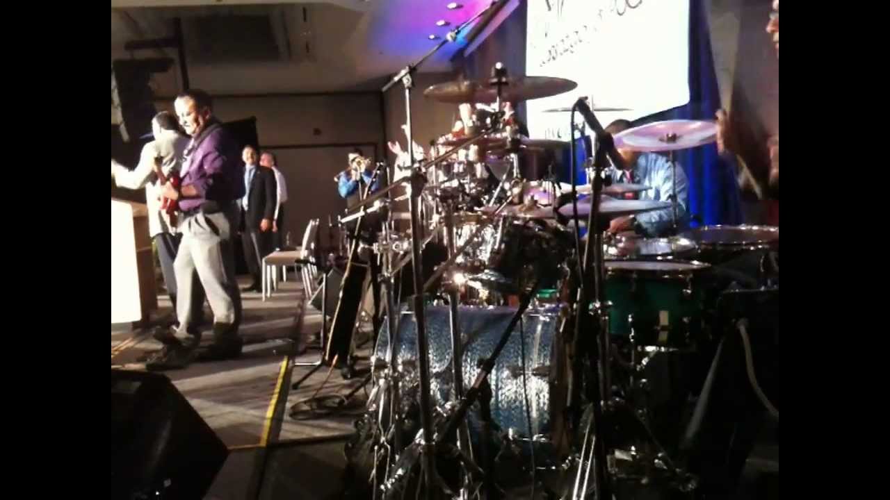 IAFCJ Convencion 2012 - Me Gozare (drum cam)