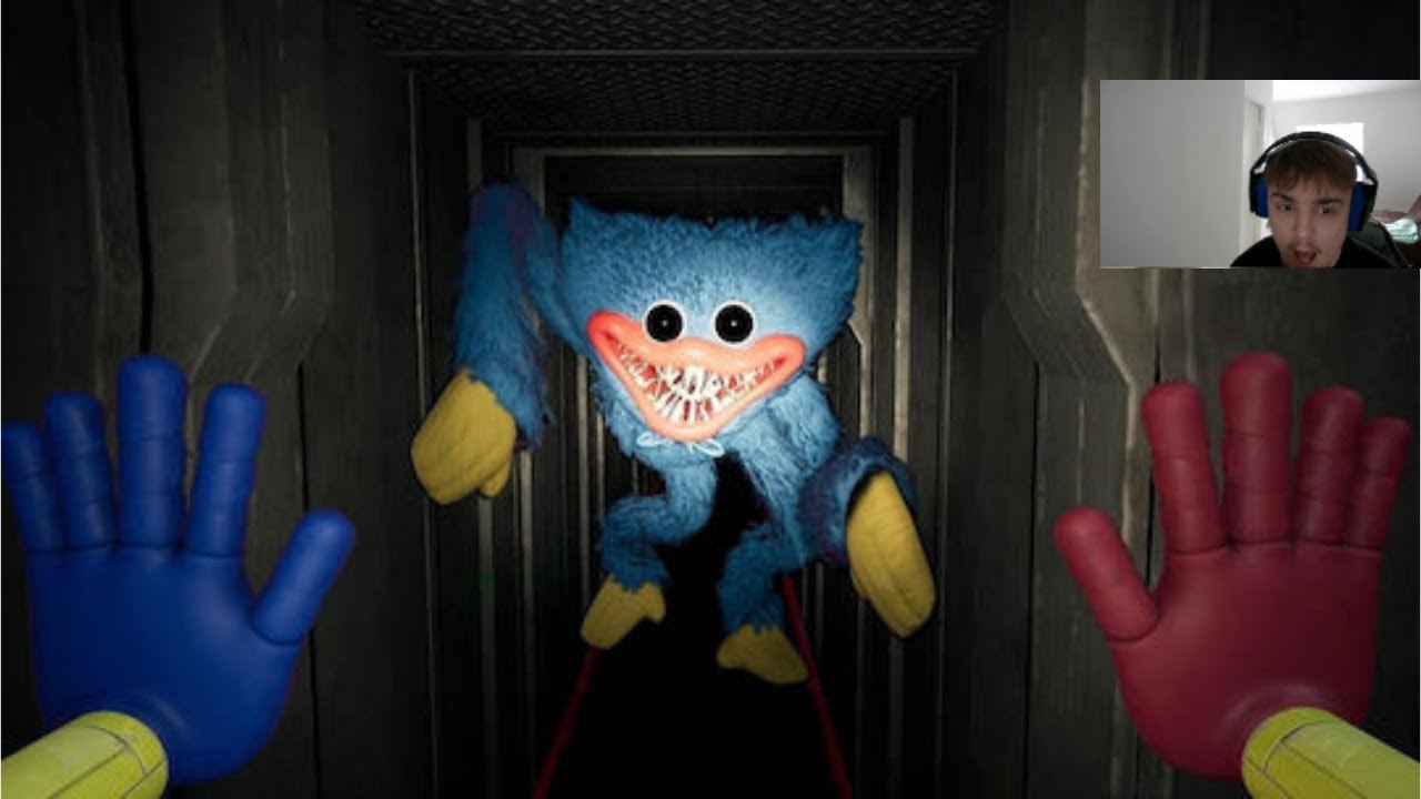 HUGGY WUGGY VERFOLGT MICH!! POPPY PLAYTIME Chapter 1 Deutscher Playthrough