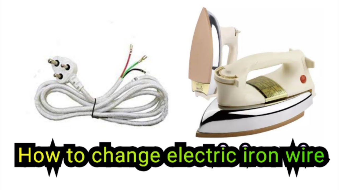 How to change electric iron wire | electric iron connection #iron