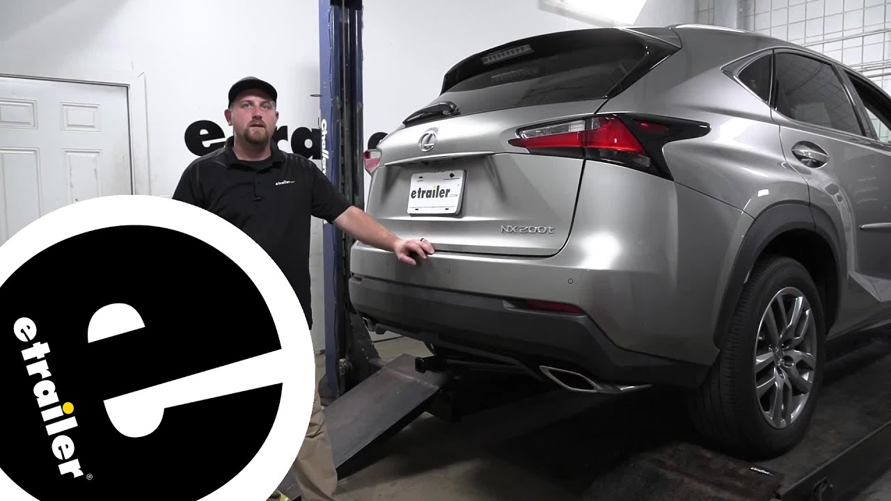 etrailer | Set up: Curt Trailer Hitch Receiver on a 2016 Lexus NX 200t
