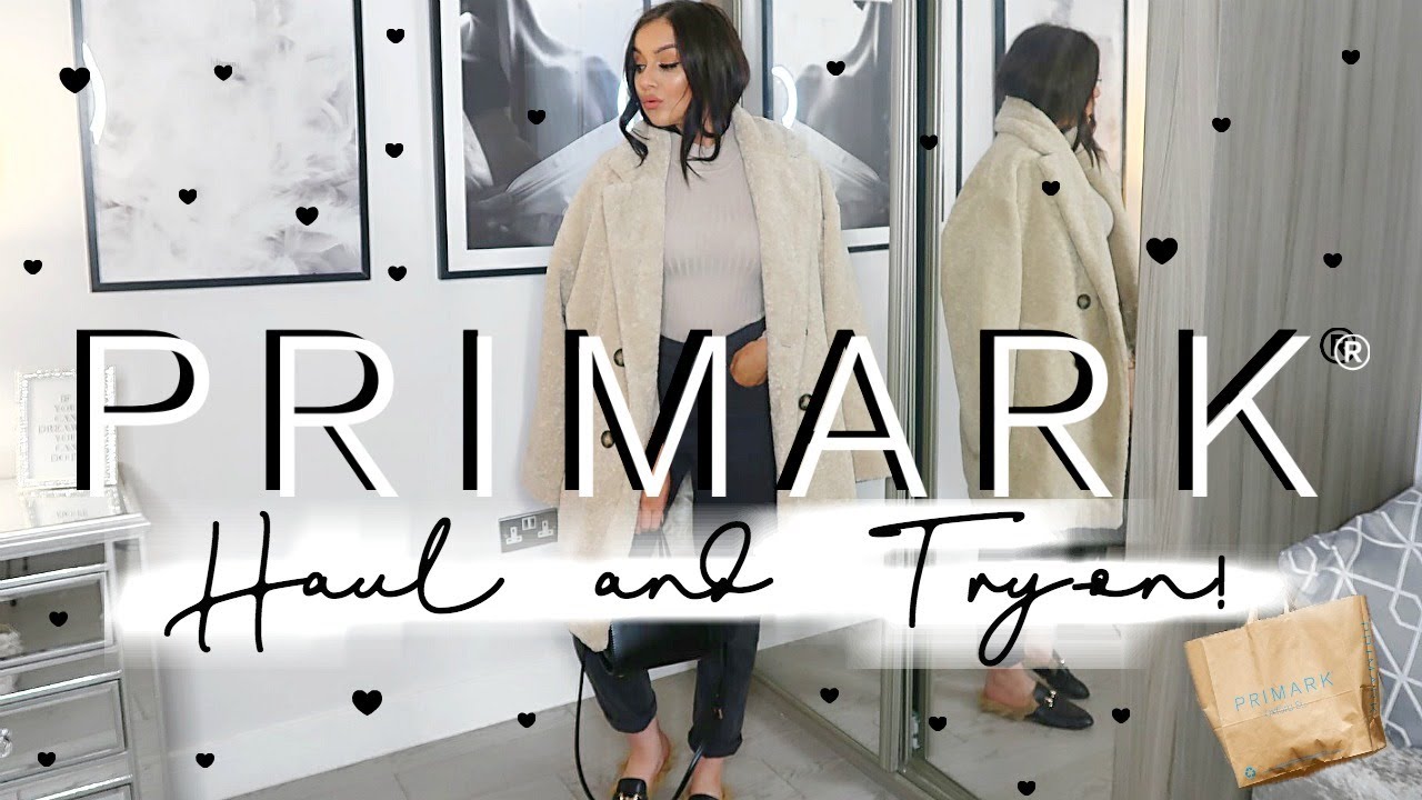HUGE AUTUMN/WINTER PRIMARK HAUL & TRY-ON | OCTOBER 2019 // AW OUTFIT IDEAS!