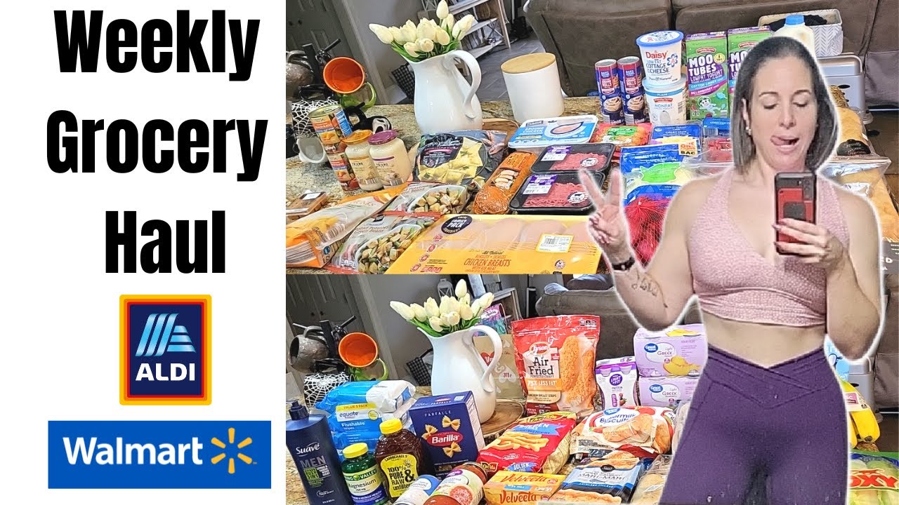 ✨NEW✨ Weekly Grocery Haul | Aldi & Walmart