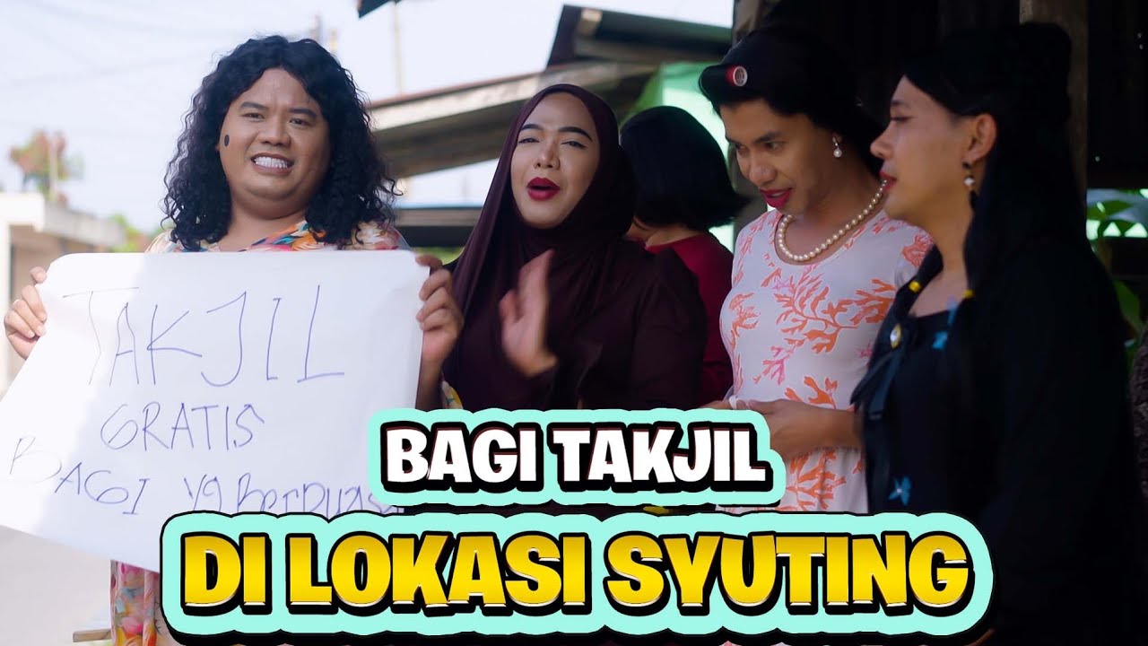 BAGI BAGI TAKJIL DILOKASI SYUTING