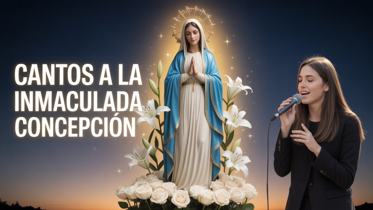 Cantos a la Inmaculada Concepción de María ✨ Melodías que Llegan al Corazón ✨ Música Mariana