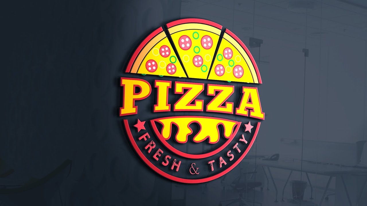 Pizza logo design in adobe illustrator cc||logo design tutorial||professional logo designer RGD