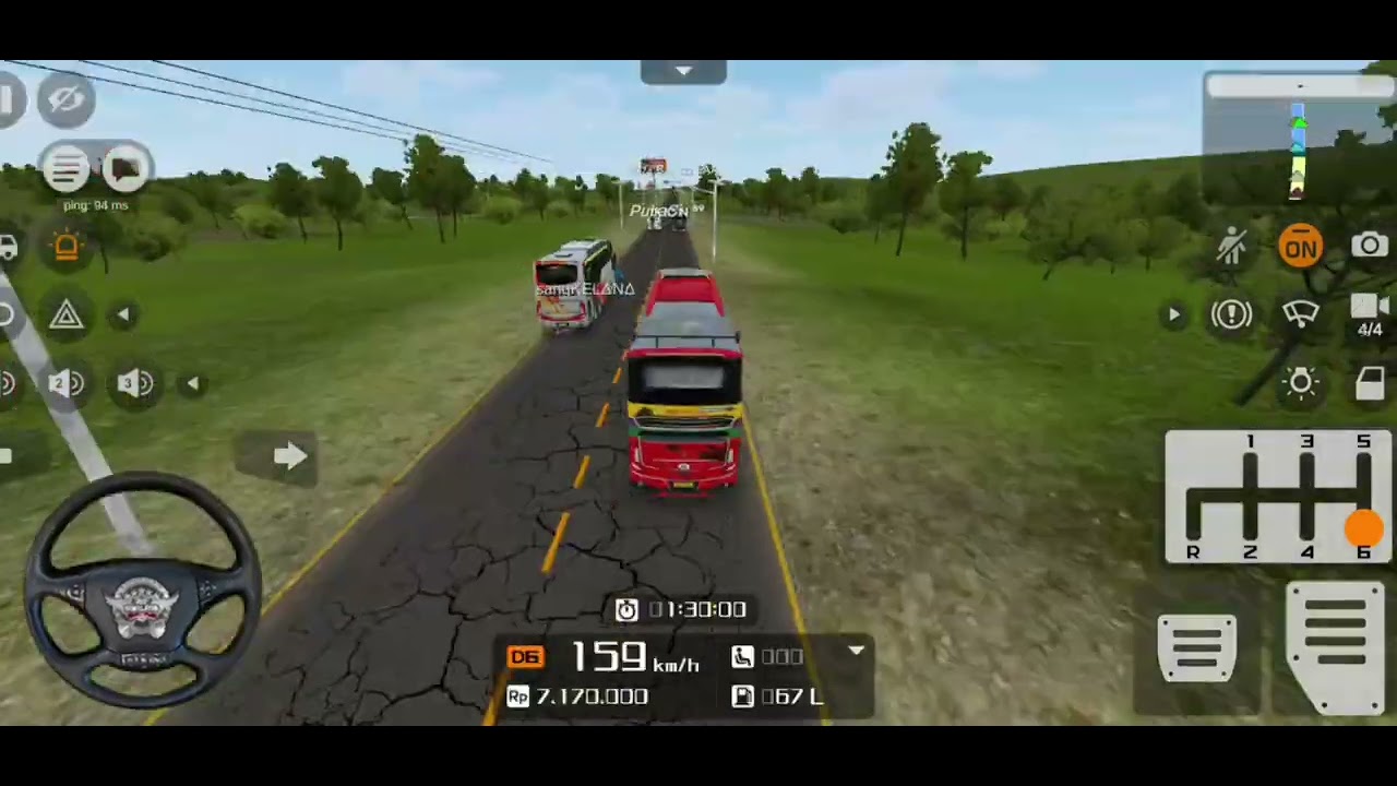 Join Rom KCN || BALAP BUSSID V361 #Balap_tronton