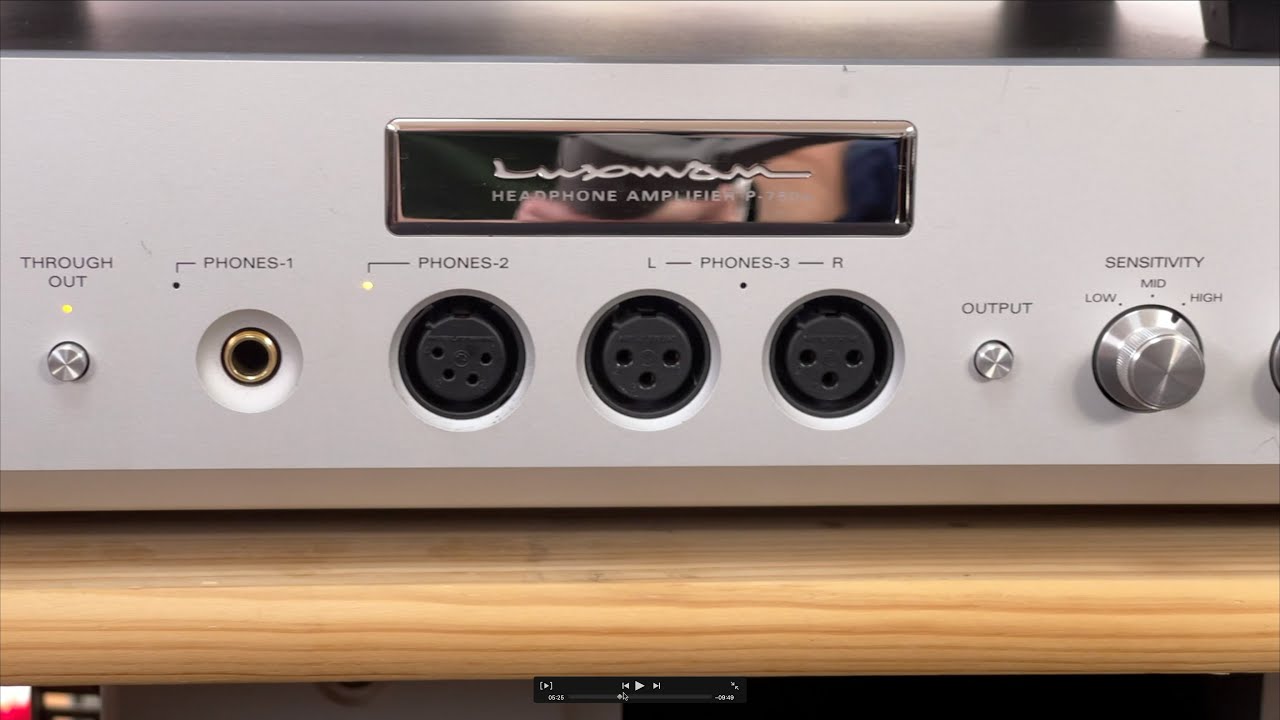 Luxman P-750u Headphone Amplifier Review