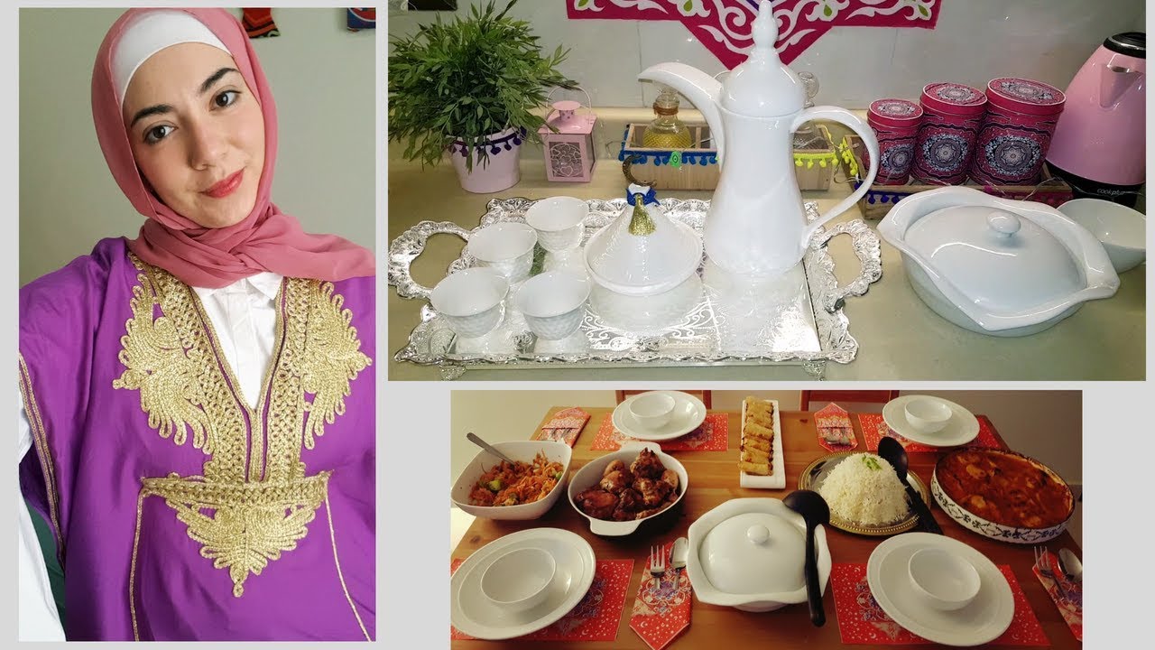 يومي في رمضان🌙 استقبالي لضيوفي + قصة العباية المغربي💕