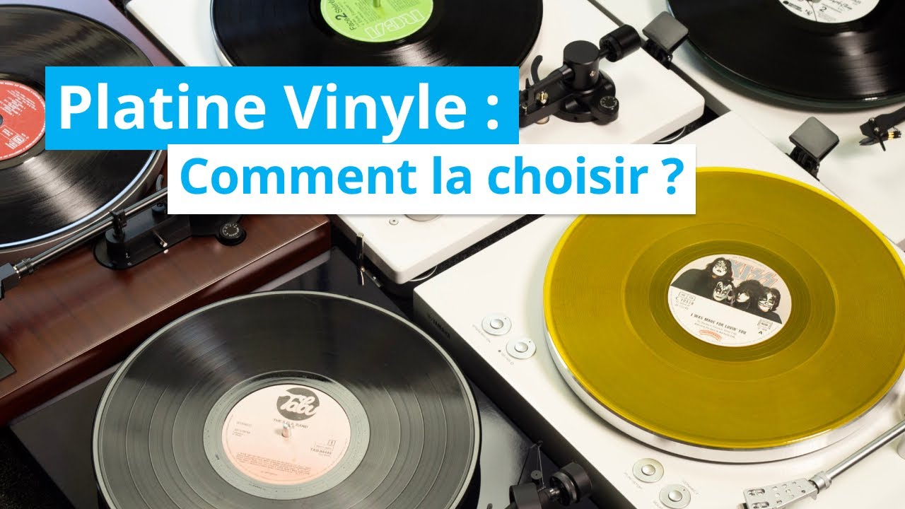Platine disque vinyle : 5 questions à se poser avant d’acheter ! Notre guide