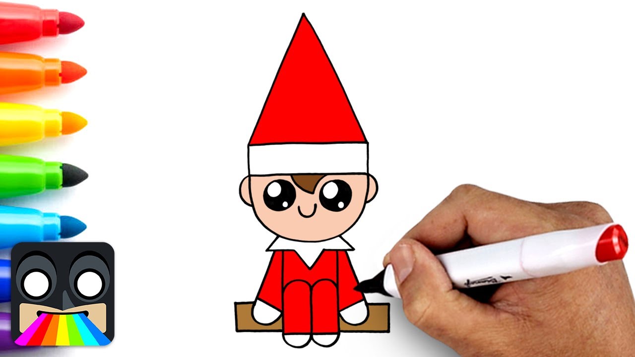 How To Draw Elf on the Shelf