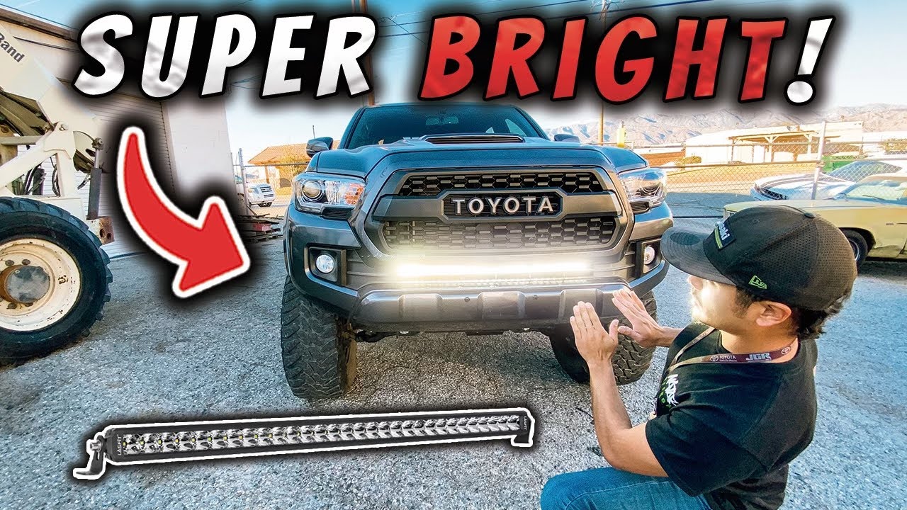 BEST HIDDEN LIGHT BAR FOR TOYOTA TACOMA