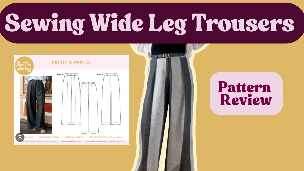 🌸 Sewing the Protea Pants by Paradise Patterns | Honest Review & Sewing Experience