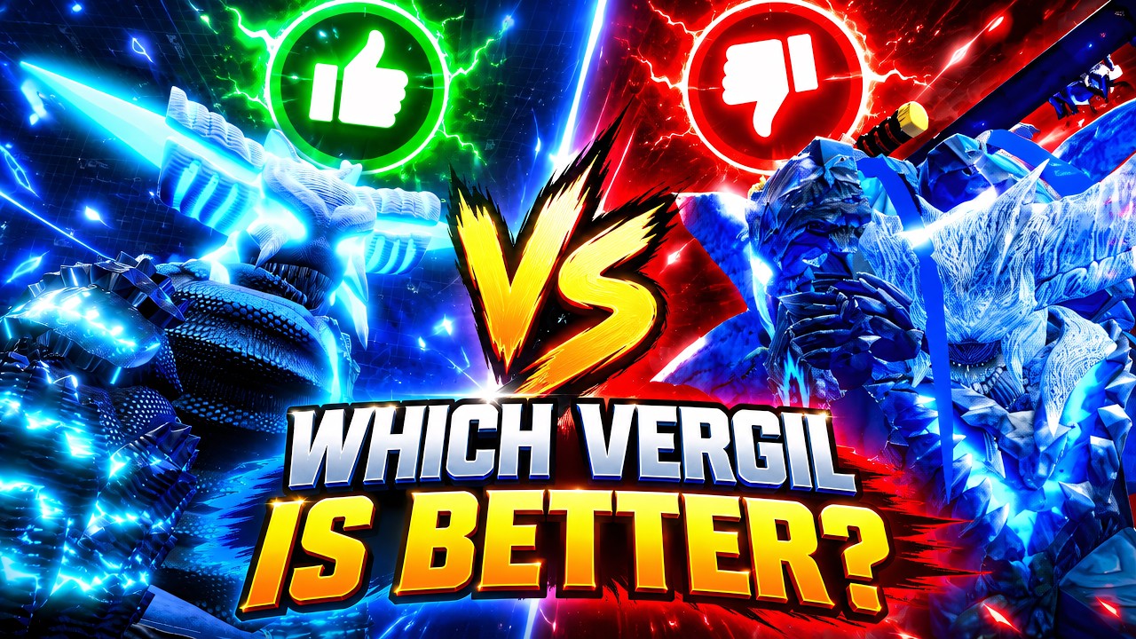 WHICH VERGIL IS BETTER? ANIME FINAL QUEST VS DUNGEON LOOTR!