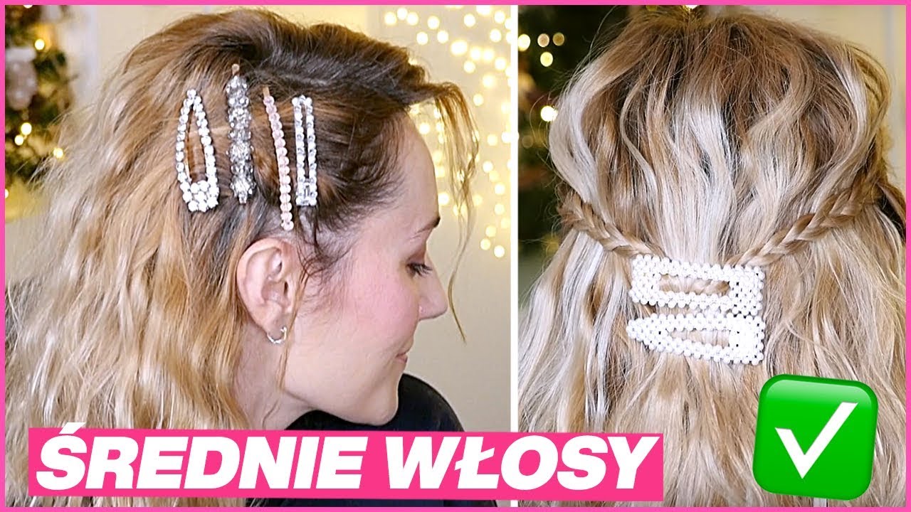 FRYZURY NA ŚREDNIE WŁOSY 👧🏼👩🏼💆🏼‍♀️