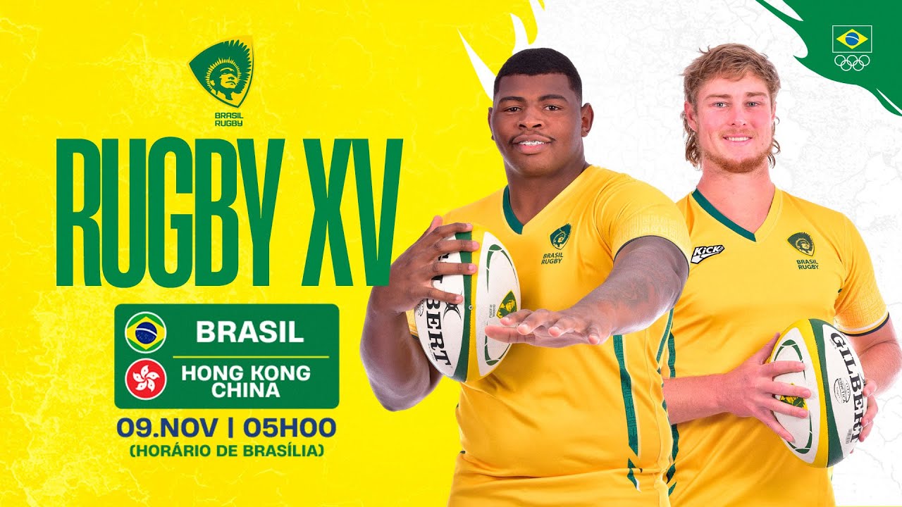 RUGBY XV | BRASIL X HONG KONG | AO VIVO | 09/11